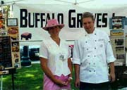 Marlene and Exec. Chef. Robert Meitzer (Chef of the Year)